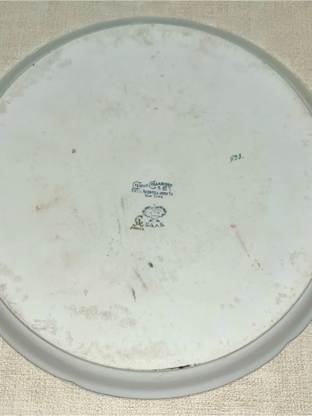 Antique Charles Ahrenfeldt Saxe Porcelain 10